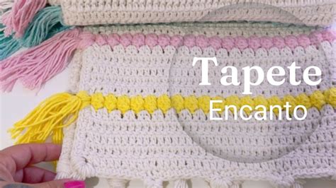 Tutorial de crochê TAPETE ENCANTO pratico e econômico croche