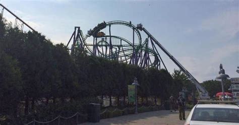 24 riders rescued from roller coaster at Six Flags in Maryland - Los