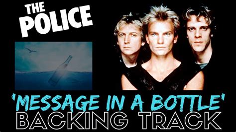 The Police Message In A Bottle Backing Track Youtube