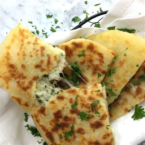 Cheesy Garlic Flatbread With Herbs Chef Not Required