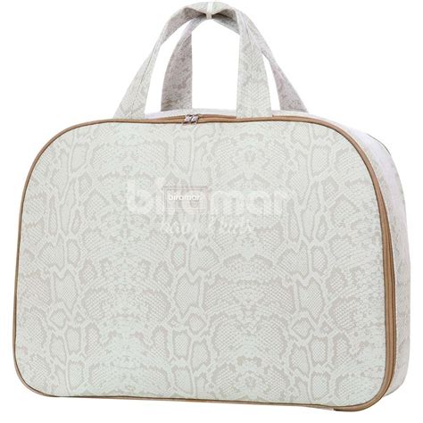 Mala Maternidade para Bebê Savanah Nude Biramar Baby Todo conforto do mundo para o seu bebê