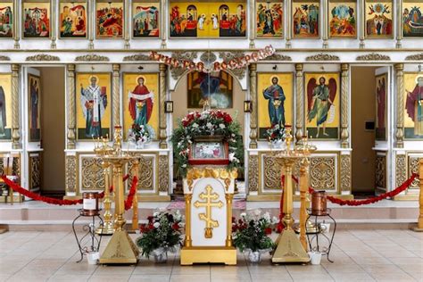 Premium Photo | Orthodox church altar religion and faith