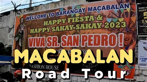 Road Tour Macabalan Cagayan De Oro City Feast Of Sr San Pedro