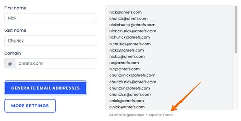 how to get email address of a person