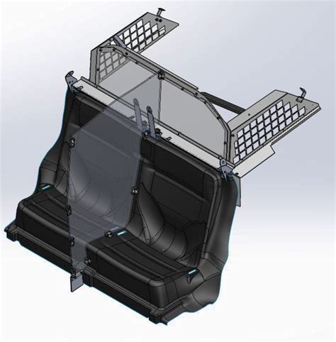 2020 Ford Police Interceptor Uv Prisoner Transport System With Center