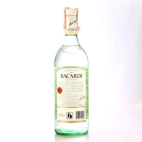 Bacardi Carta Blanca 1 Litre Circa 1970s Rum Auctioneer