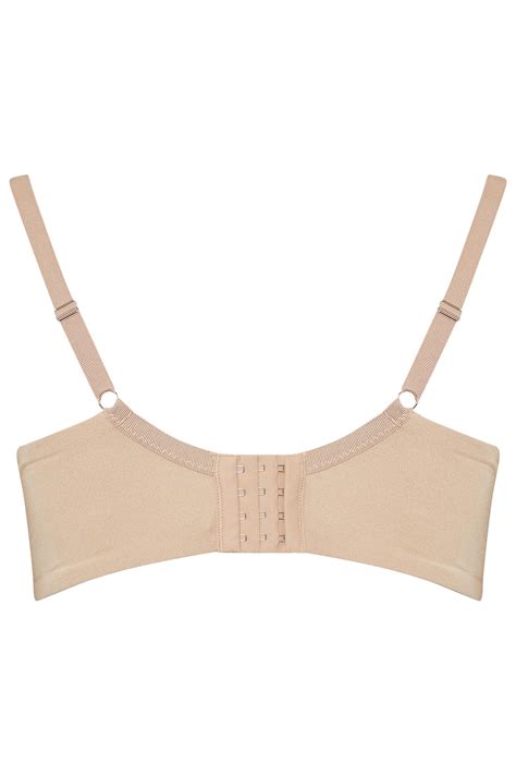 YOURS Plus Size Nude Moulded Underwired New T Shirt Bra Yours Clothing