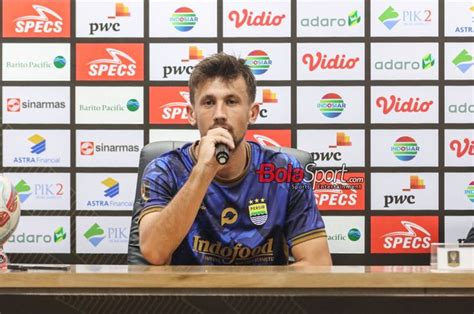 Mateo Kocijan Akui Stres Jelang Laga Debutnya Di Persib Lawan Psm