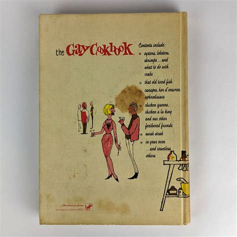 The Gay Cookbook The Book Merchant Jenkins