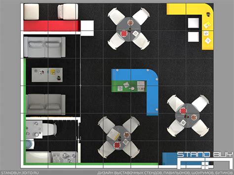 Выставочный стенд компании Imaqliq :: Behance