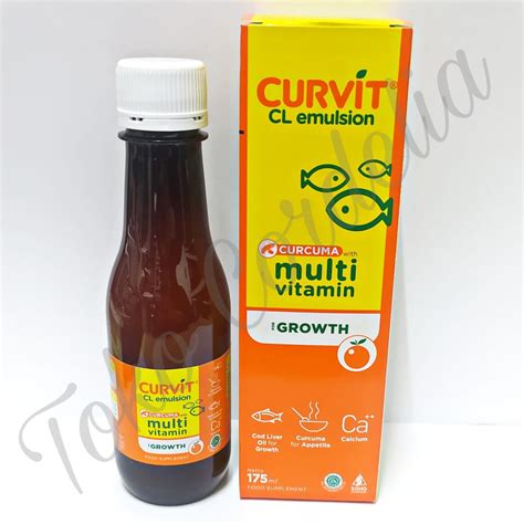 Jual Curvit Cl Emulsion Sirup Ml Indonesia Shopee Indonesia