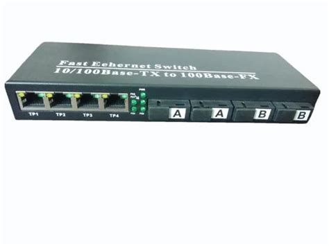ETHERNET MEDIA CONVERTER 10/100Base -Tx to 100 BASE -Fx 10/100/1000 ...