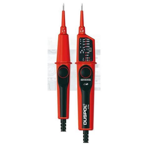 DUSPOL analog | BENNING Tester 12-1000V, LED/solenoid