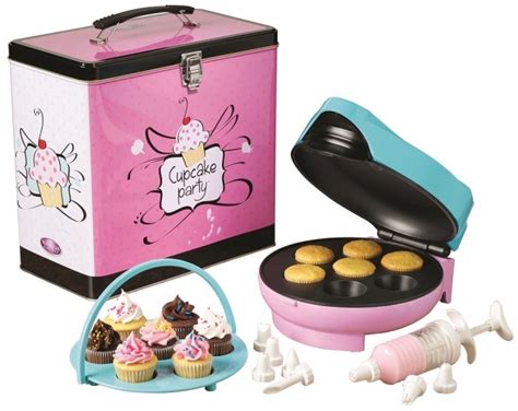 Appareil à Cupcake Machine à Muffin Simeo FC620 Rose Bleu