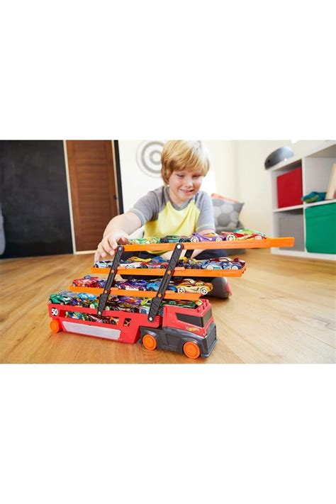 Hot Wheels Mega Mega T R Turuncu Ara Kapasiteli Rampal Ghr Fiyat Yorumlar Trendyol