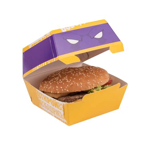 Коробки для бургеров в Москве - низкие цены в типографии TPRINT