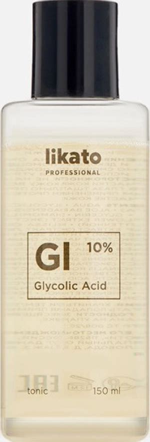 Thành phần Likato Professional Gl 10% Glycolic Acid Tonic