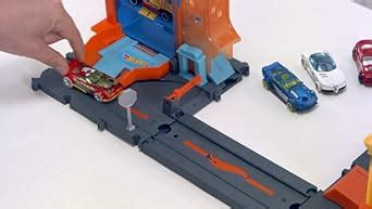 Amazon Hot Wheels Roll Out Raceway Track Set Toys Games