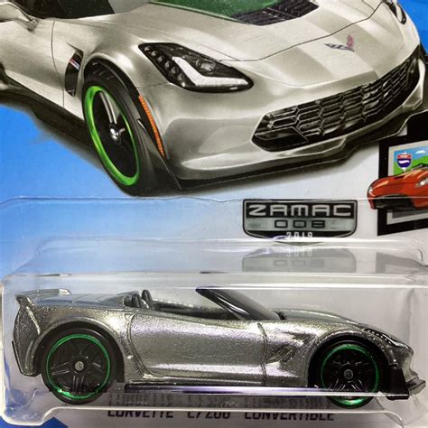 未使用に近いWalmart限定ザマックホットウィール シボレー コルベット C7 Z06 コンバーチブル ZAMAC Hot Wheelsの落札情報詳細 ヤフオク落札価格検索