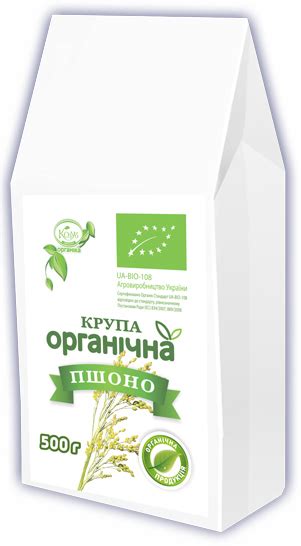 Крупа пшенная Козуб Продукт Органическая 500 г (4820094532159) – низкие ...