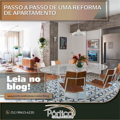 Passo A Passo De Uma Reforma De Apartamento Grupo P Rtico