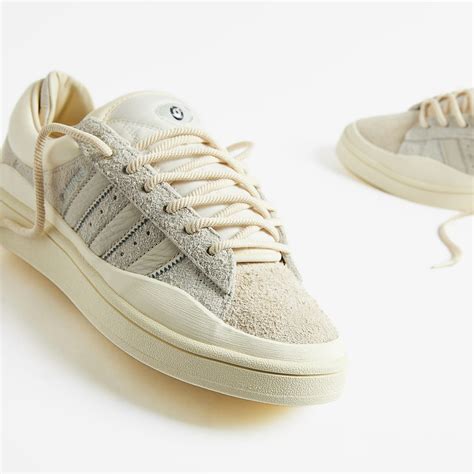 Adidas Bad Bunny Campus Light (Alumina & Chalk White) | END. Launches