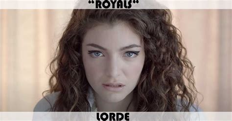 Royals Song By Lorde Music Charts Archive