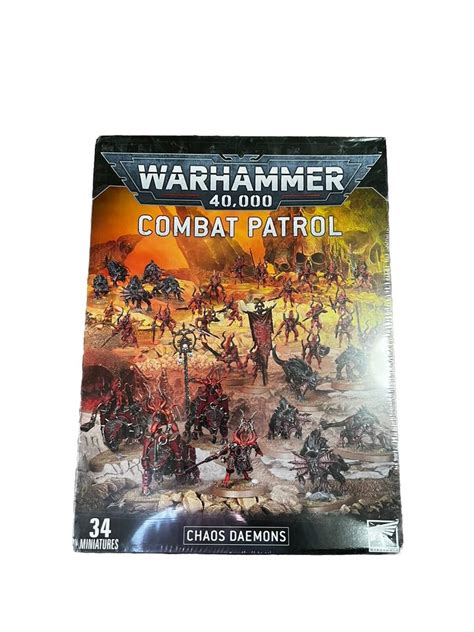 Combat Patrol Chaos Daemons Warhammer K Piece Box Set Brand New