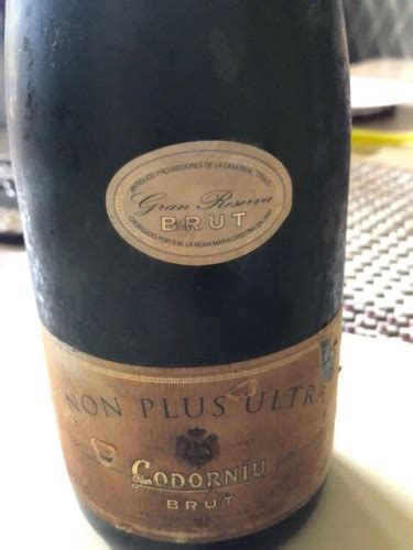 Codorníu Cava Non Plus Ultra Gran Reserva Brut Nature Vivino US