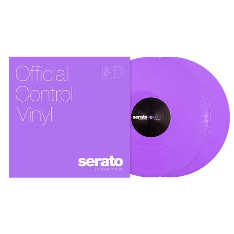 Timecode Vinilo Serato 12 Timecode Edición Limitada Neon Violeta Par