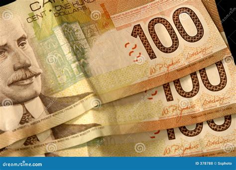 canadian money stock photo image  money dollar bills
