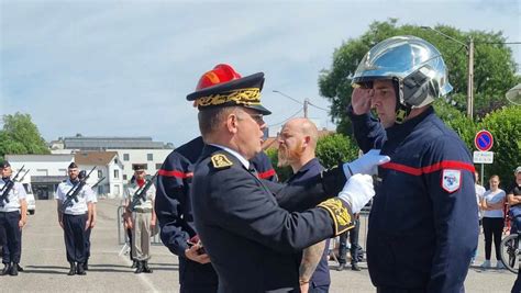 Lure Une médaille pour acte de courage à ladjudant Stéphane Gillet