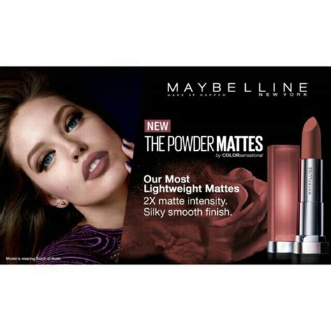 Jual Maybelline Color Sensational Powder Matte Lipstick Touch Of Nude Shopee Indonesia
