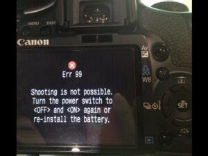 19 Canon Camera Error Codes & Their Solutions [Detailed Guide]
