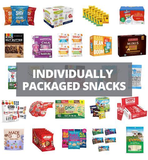 Individually Wrapped Snacks