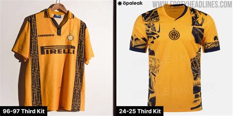 Inter Milan 24-25 Third Kit Leaked - 2 New Pictures - Footy Headlines