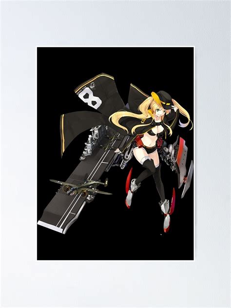 Azur Lane Hornet Poster For Sale By Rumortolayo Redbubble