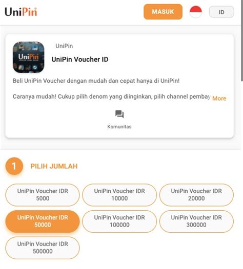 Cara Beli Voucher UniPin Dan Top Up Game UniPin