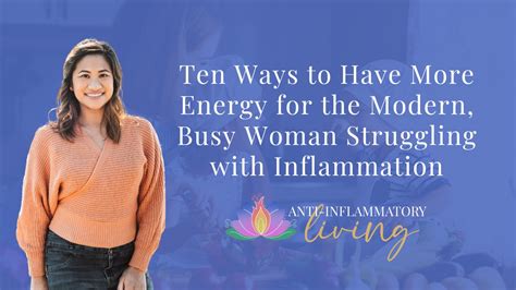 10 Ways to Improve Your Energy