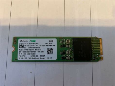 SK hynix 256GB,Internal Memory (HFM256GDJTNG-8310A) Solid State Drive ...