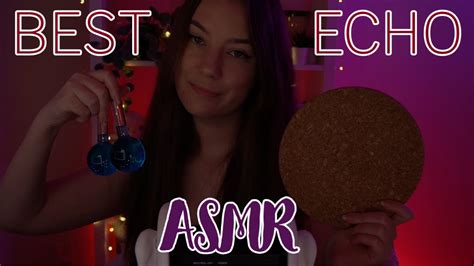 ASMR The BEST 3Dio Echo Triggers Tapping Ice Globes Headphones