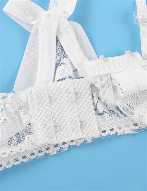 Women Cupless Underwired Shelf Bra Lace G String Sleepwear Lingerie Set Sexy Ebay