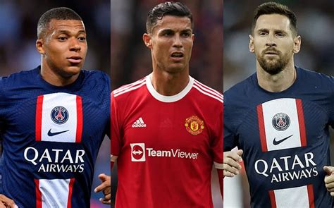 World's Richest Footballer: Kylian Mbappe beats Lionel Messi and ...