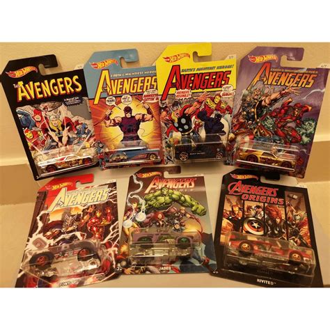 Hot Wheels Avengers Set Limited Edition Shopee Philippines