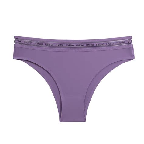 Купить FINETOO женские бесшовные трусы M-XL мягкие трусики 7 сплошной ...