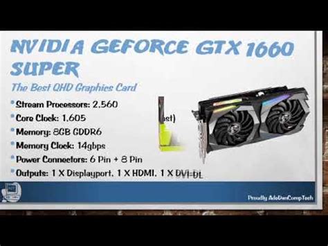 Best Graphics Cards For 2020 YouTube