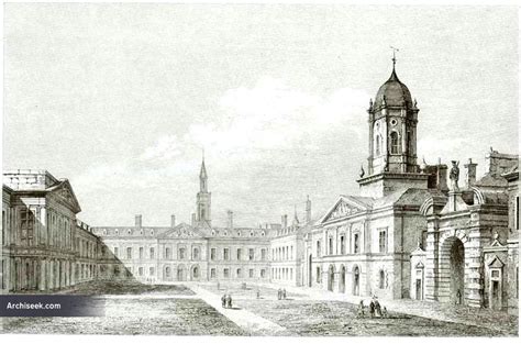 1720 Upper Yard Dublin Castle Architecture