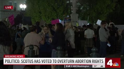 Protest Grows At U S Supreme Court After Leaked Draft Opinion Suggests