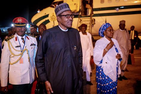 Buhari Returns To Abuja After Attending Un General Assembly