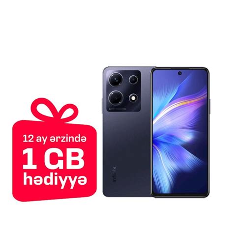 Смартфон Infinix Note 30 8GB/256GB NFC X6833B Black (12 месяцев, 1 ГБ в ...